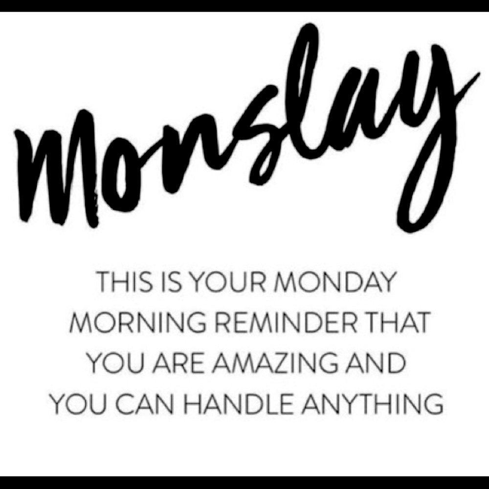 Monday Motivation💪💪💪
